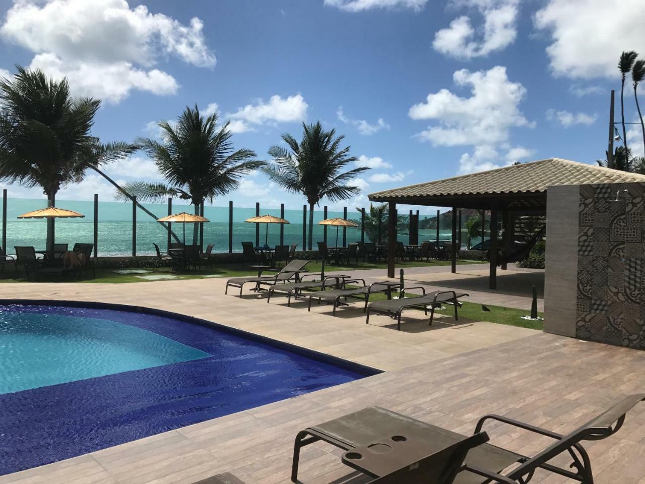 Tabatinga Residence Flat Beira Mar Conde  Exterior foto